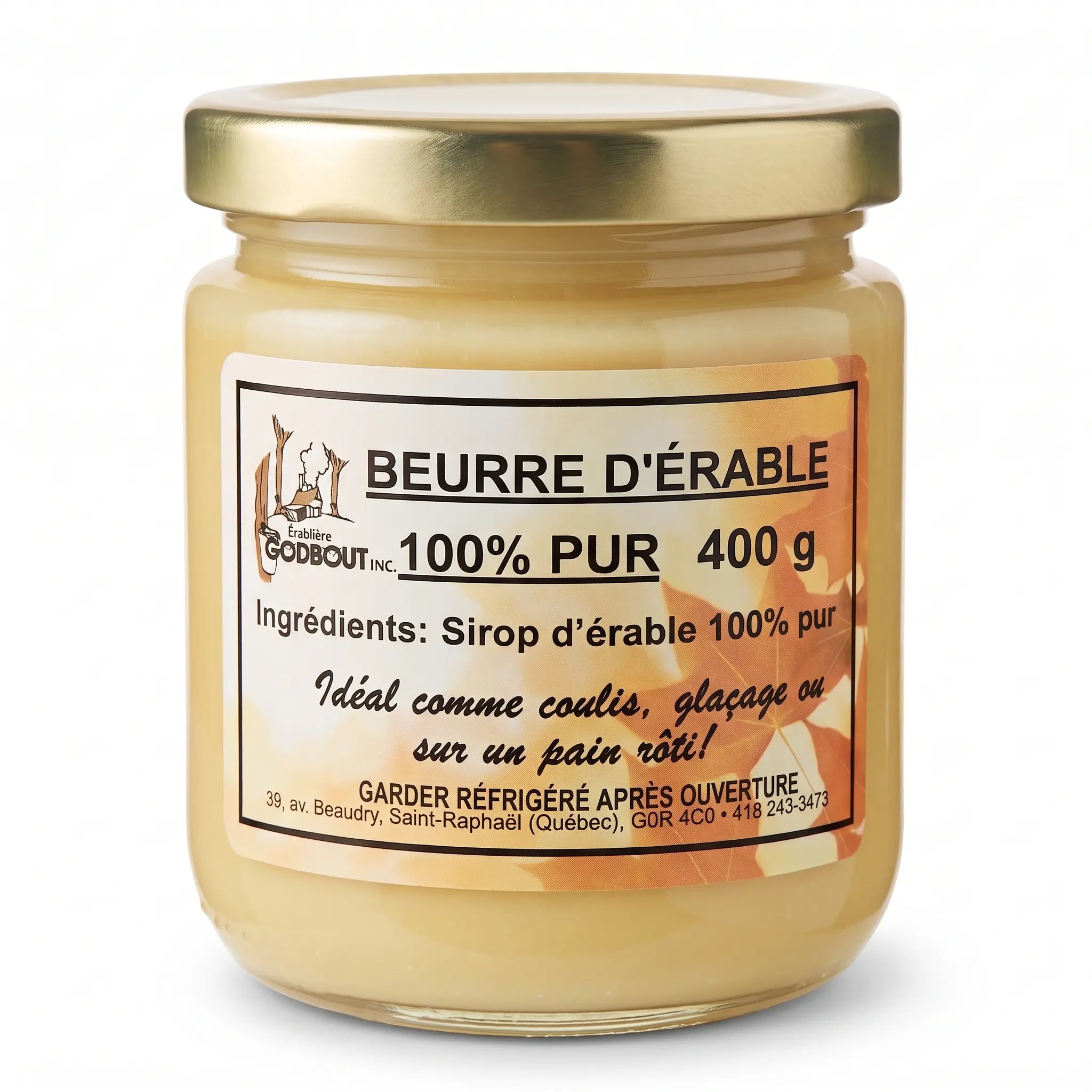 Beurre d'Érable