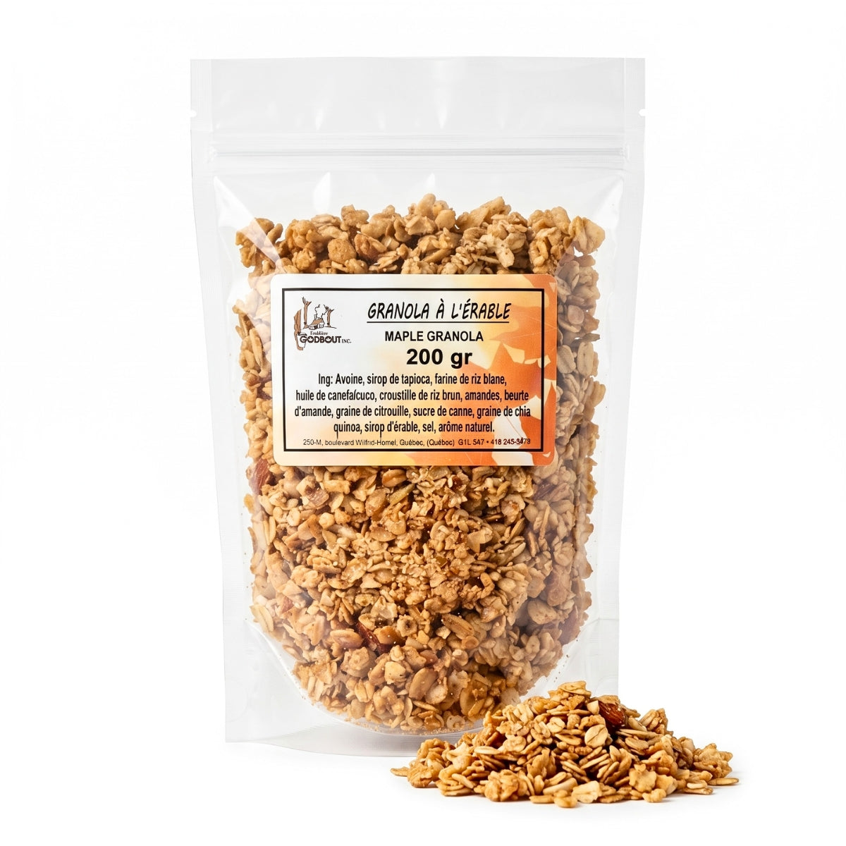 Granola à l'érable